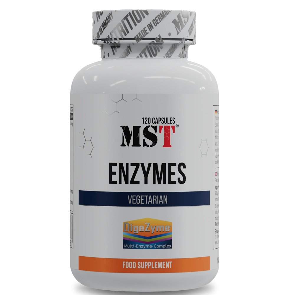 MST Nutrition Натуральная добавка MST Enzymes DigeZyme, 120 капсул, , 