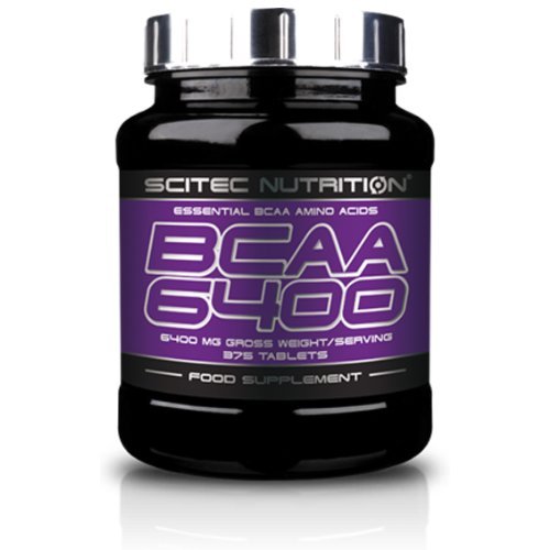 BCAA 6400, 375 piezas, Scitec Nutrition. BCAA. Weight Loss recuperación Anti-catabolic properties Lean muscle mass 