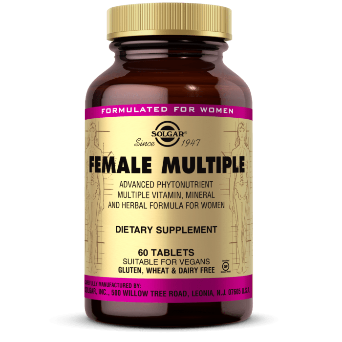 Solgar Витамины для женщин Solgar Female Multiple (60 табл) солгар фимейл мультипл, , 60 