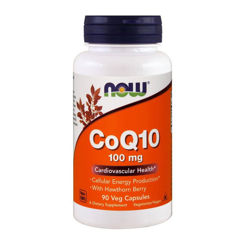 Now Коэнзим Q10 Now Foods CoQ10 100 mg (90 капс) нау фудс, , 