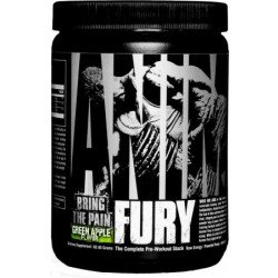 UN Animal Fury 491,4 г - fruit punch,  мл, Universal Nutrition. Предтренировочный комплекс. Энергия и выносливость 