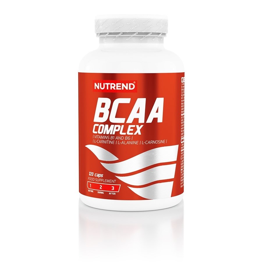 BCAA Nutrend BCAA Complex, 120 капсул,  ml, Nutrend. BCAA. Weight Loss recovery Anti-catabolic properties Lean muscle mass 