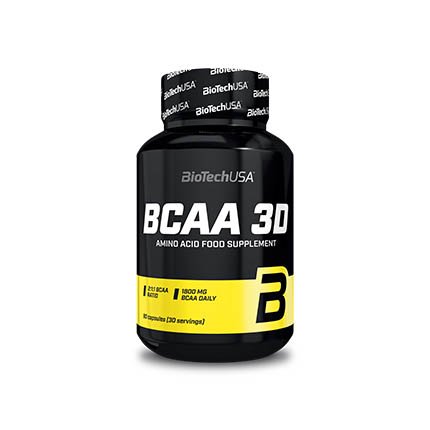 BCAA BioTech BCAA 3D, 180 капсул,  ml, BioTech. BCAA. Weight Loss recovery Anti-catabolic properties Lean muscle mass 