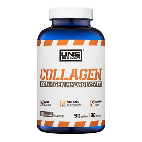 UNS Collagen 90 таб Без вкуса,  ml, UNS. Colágeno. General Health Ligament and Joint strengthening Skin health 