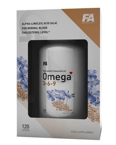 Omega 3-6-9, 120 шт, Fitness Authority. Комплекс жирных кислот. Поддержание здоровья 