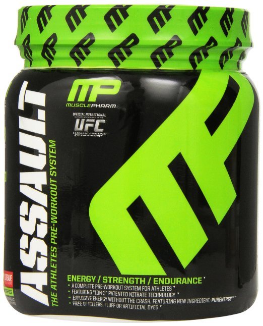 Assault, 435 g, MusclePharm. Pre Entreno. Energy & Endurance 