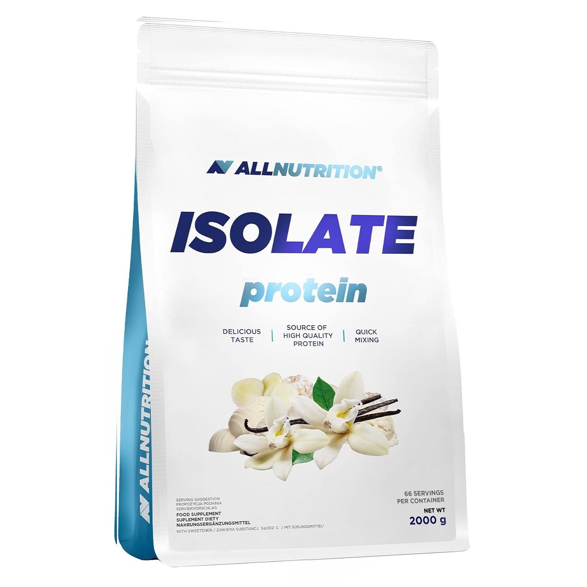 AllNutrition Протеин AllNutrition Isolate Protein, 2 кг Ваниль, , 2000 г