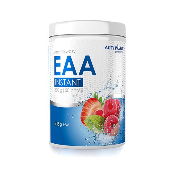 Аминокислота Activlab Pharma EAA Instant, 500 грамм Малина-клубника,  ml, ActivLab. Amino Acids. 