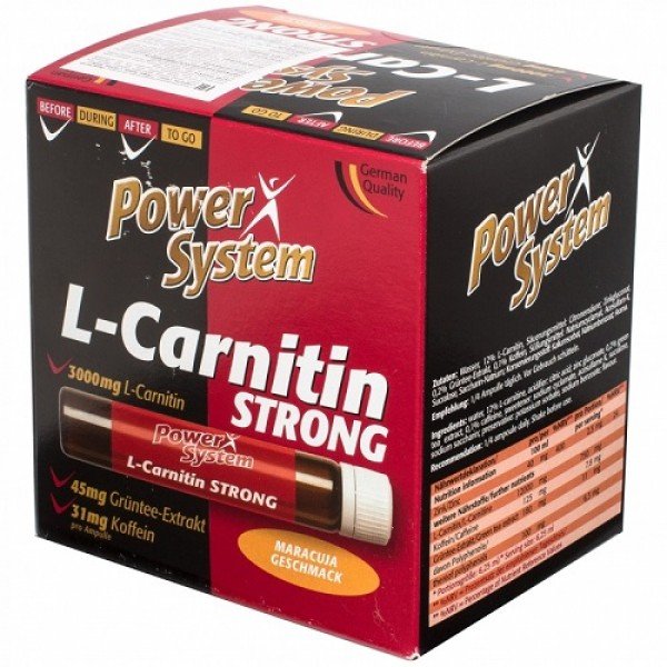 Power System L-Carnitin Strong, , 500 мл