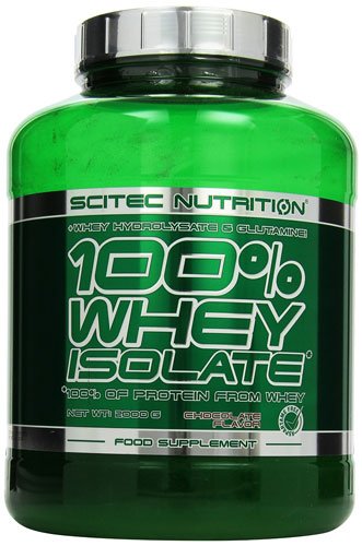 Scitec 100% Whey Isolate 2000 г Клубника,  мл, Scitec Nutrition. Сывороточный изолят. Сухая мышечная масса Снижение веса Восстановление Антикатаболические свойства 