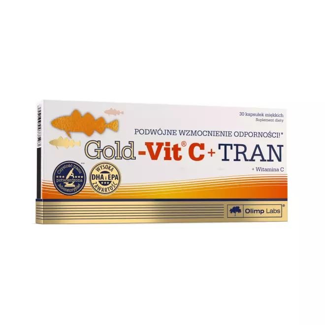 Витамины и минералы Olimp Gold-Vit C + Tran, 30 капсул,  ml, Olimp Labs. Vitamins and minerals. General Health Immunity enhancement 