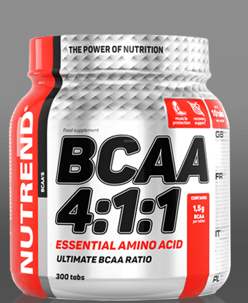 BCAA 4:1:1, 300 piezas, Nutrend. BCAA. Weight Loss recuperación Anti-catabolic properties Lean muscle mass 