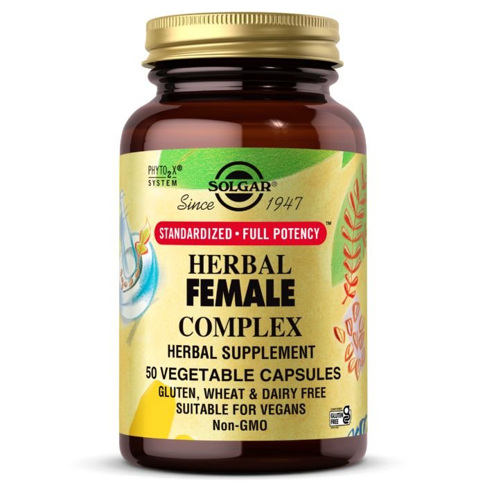 Натуральная добавка Solgar SFP Herbal Female Complex, 50 вегакапсул,  ml, Solgar. Natural Products. General Health 
