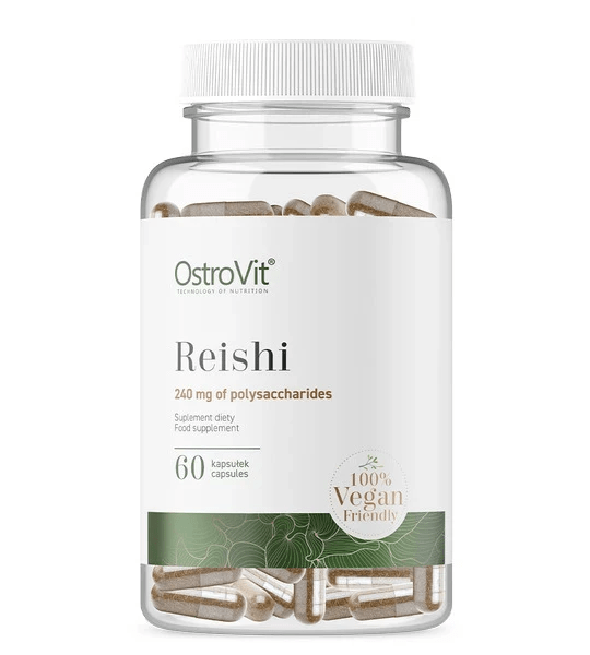 Экстракт гриба OstroVit Reishi Vege 60 caps,  ml, OstroVit. Special supplements. 