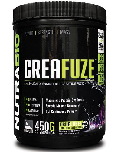 Crea Fuze, 450 g, NutraBio. Different forms of creatine. 