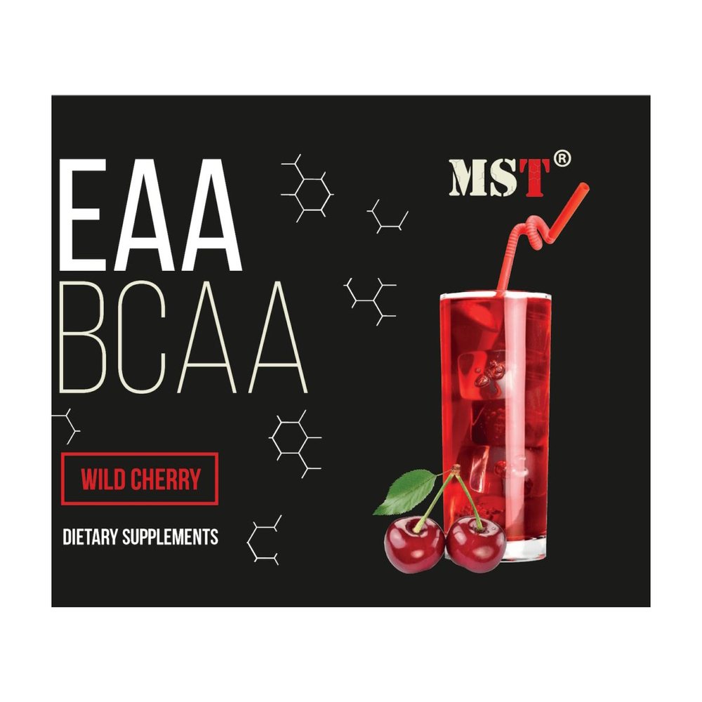 MST Nutrition Аминокислота MST BCAA EAA Zero, 13 грамм Вишня, , 13 грамм