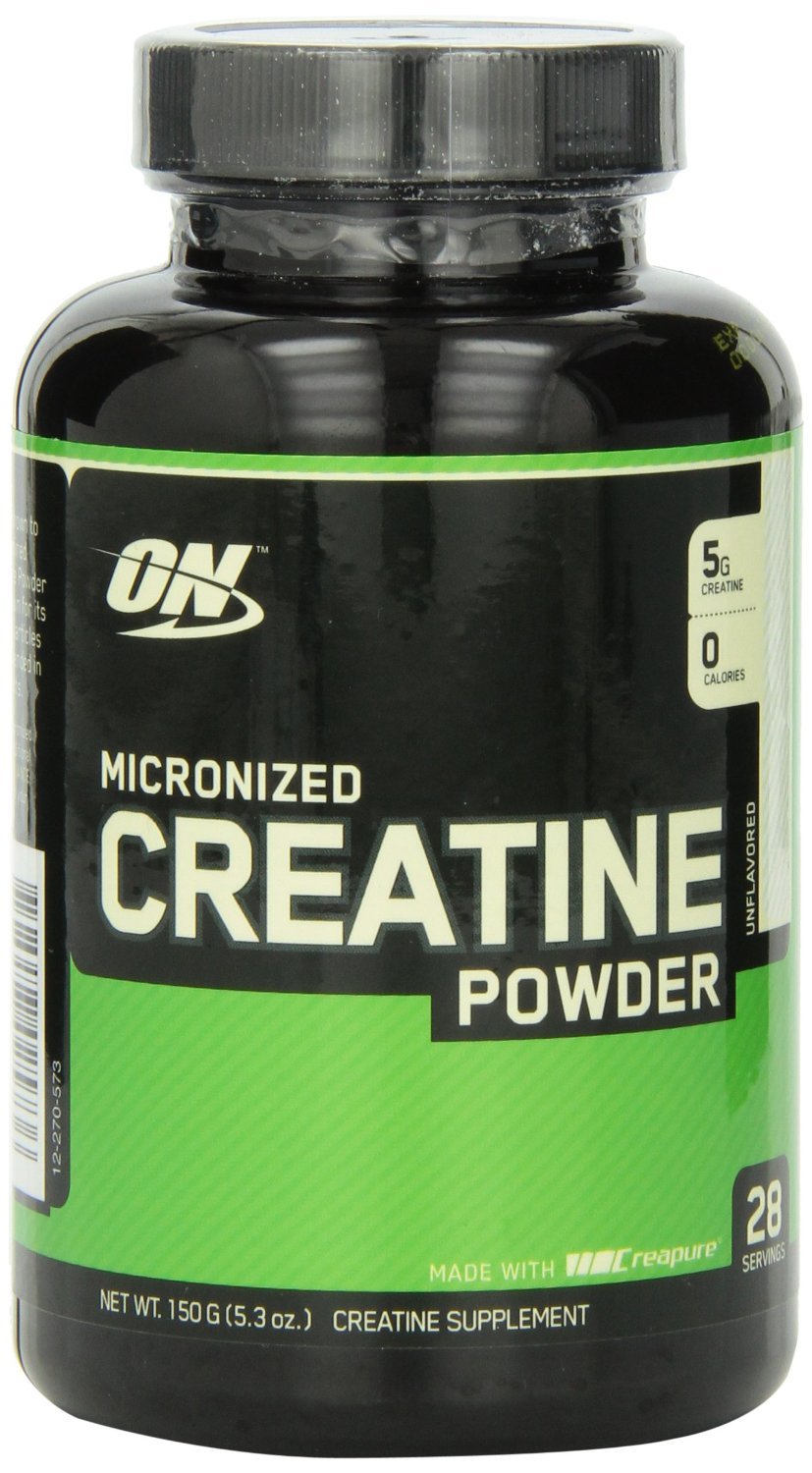 Creatine Powder, 150 г, Optimum Nutrition. Креатин моногидрат. Набор массы Энергия и выносливость Увеличение силы 