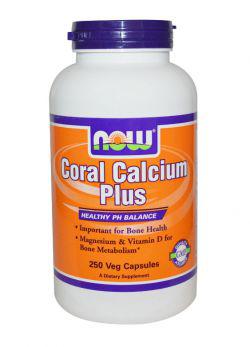 NOW Coral Calcium Plus Mag, D - 100 веган кап,  мл, Now. Витамины и минералы. Поддержание здоровья Укрепление иммунитета 