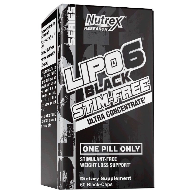 Жиросжигатель Nutrex Research Lipo-6 Black Stim Free UC, 60 капсул,  ml, Nutrex Research. Fat Burner. Weight Loss Fat burning 