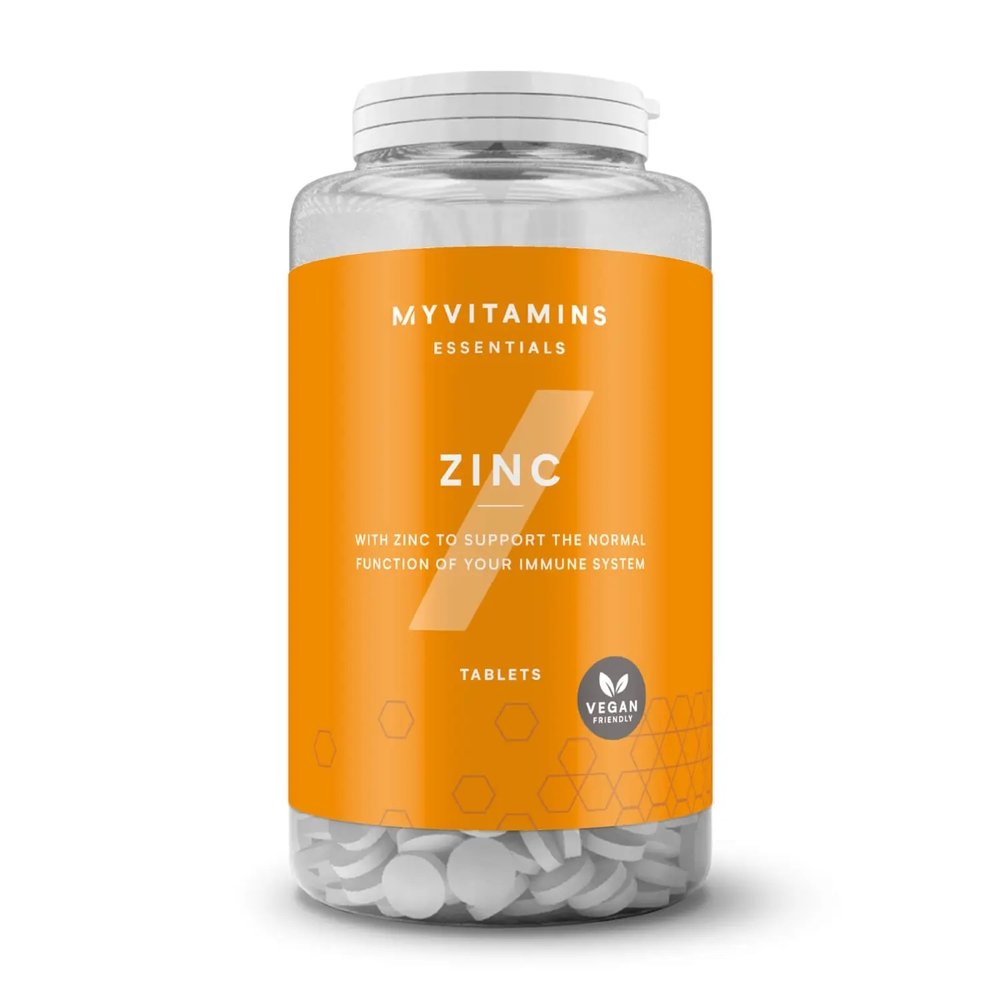 Витамины и минералы MyProtein Zinc, 90 таблеток,  мл, MyProtein. Витамины и минералы. Поддержание здоровья Укрепление иммунитета 