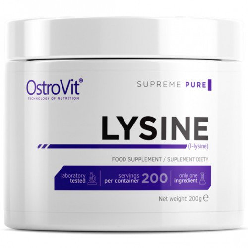 Lysine OstroVit 200 g,  мл, OstroVit. Аминокислоты. 