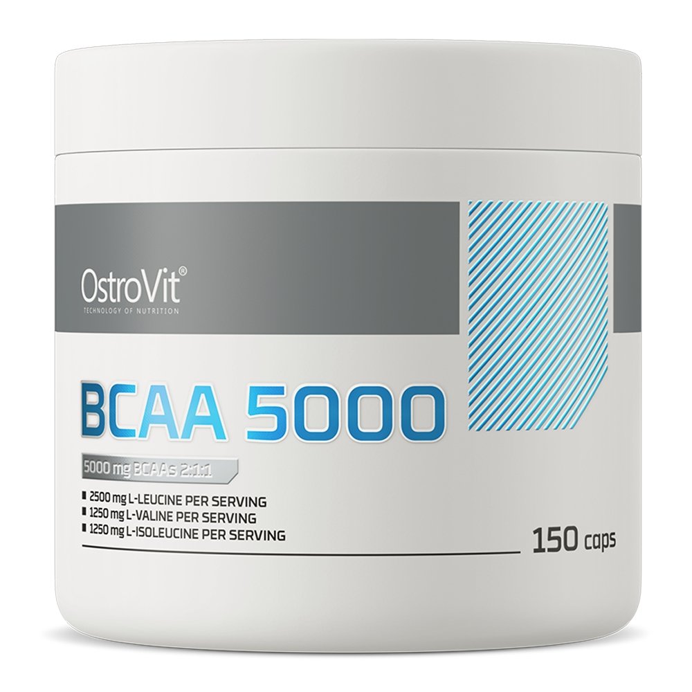 OstroVit Аминокислота BCAA OstroVit BCAA 5000 mg, 150 капсул, , 