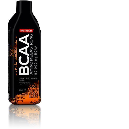 Amino BCAA Mega Strong, 1000 ml, Nutrend. BCAA. Weight Loss recuperación Anti-catabolic properties Lean muscle mass 