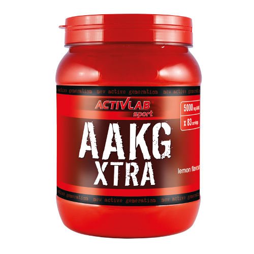 AAKG Xtra, 500 g, ActivLab. Arginine. recovery Immunity enhancement Muscle pumping Antioxidant properties Lowering cholesterol Nitric oxide donor 