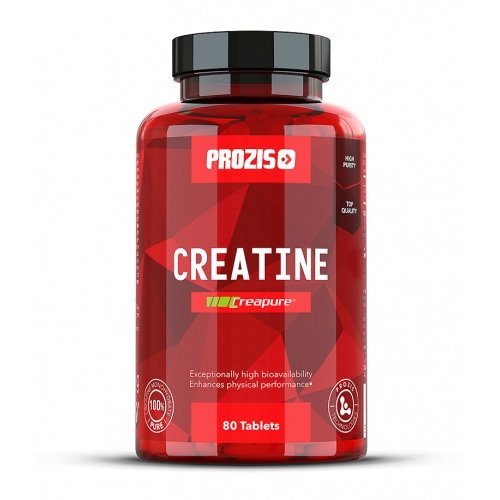 Creatine Creapure, 80 pcs, Prozis. Creatine monohydrate. Mass Gain Energy & Endurance Strength enhancement 