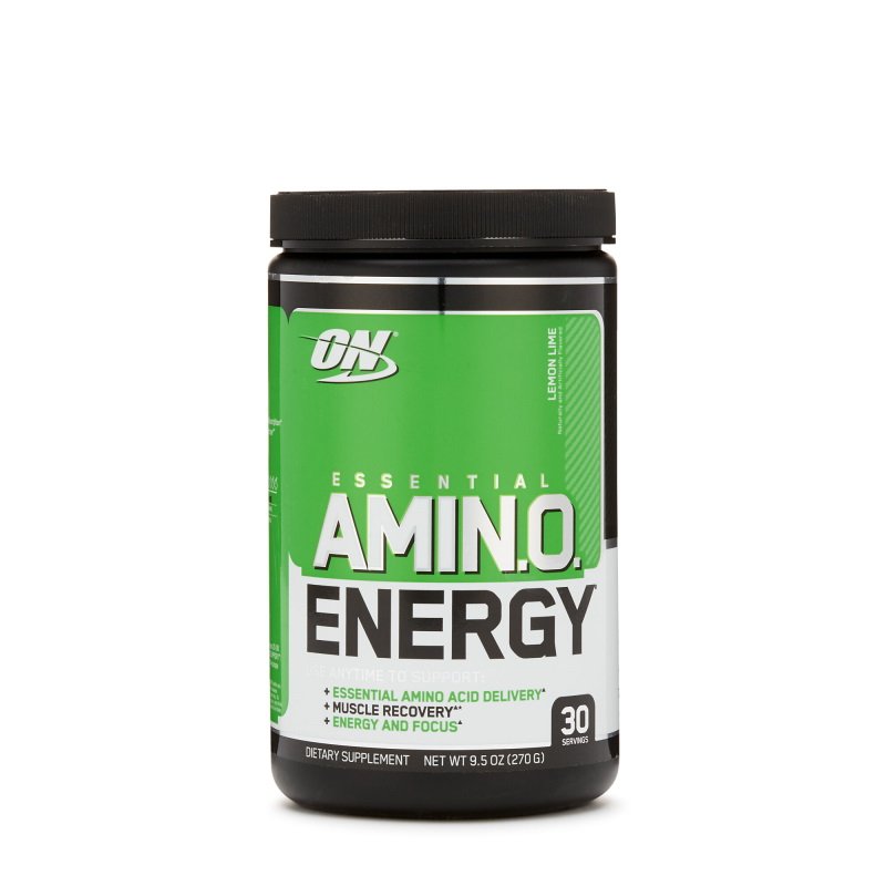 Предтренировочный комплекс Optimum Essential Amino Energy, 270 грамм Лимон с лаймом,  мл, Optimum Nutrition. Предтренировочный комплекс. Энергия и выносливость 