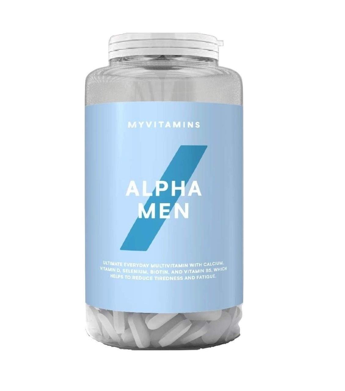Alpha Men MyProtein 240 tabs,  ml, MyProtein. Vitaminas y minerales. General Health Immunity enhancement 