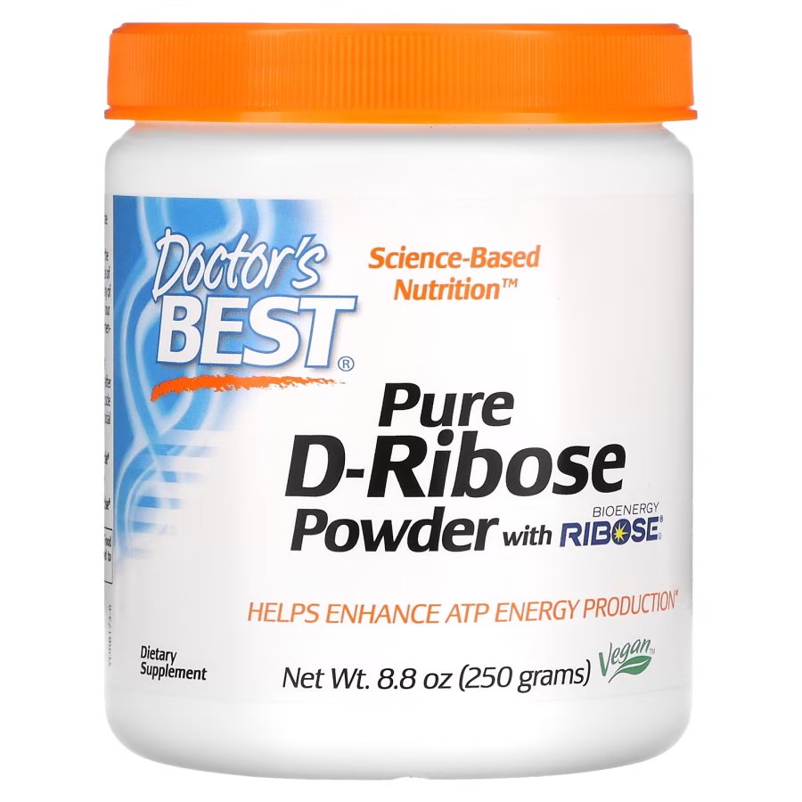 Doctor's BEST Натуральная добавка Doctor's Best Pure D-Ribose Powder, 250 грамм, , 250 