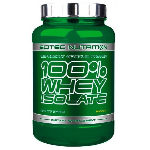 100% Whey Isolate, 700 г, Scitec Nutrition. Сывороточный изолят. Сухая мышечная масса Снижение веса Восстановление Антикатаболические свойства 