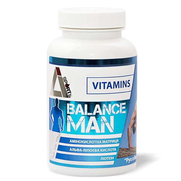 Balance Man, 60 piezas, . Complejos vitaminas y minerales. General Health Immunity enhancement 