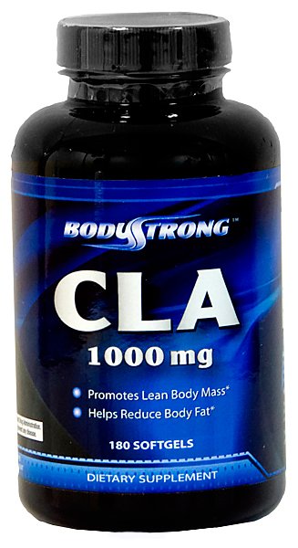 BodyStrong CLA 1000 mg, , 180 piezas