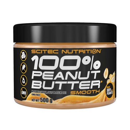 Заменитель питания Scitec 100% Peanut Butter, 500 грамм,  ml, Scitec Nutrition. Meal replacement. 