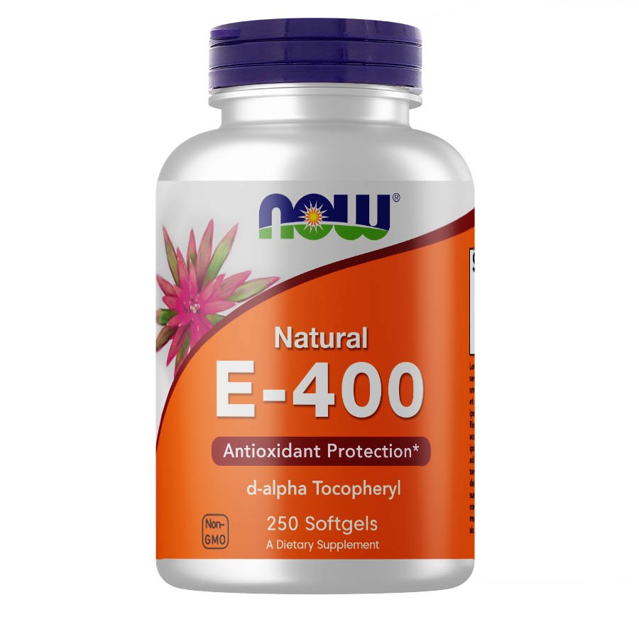 Nosorog Витамины и минералы NOW Vitamin E-400 D-Alpha Tocopheryl, 250 капсул, , 