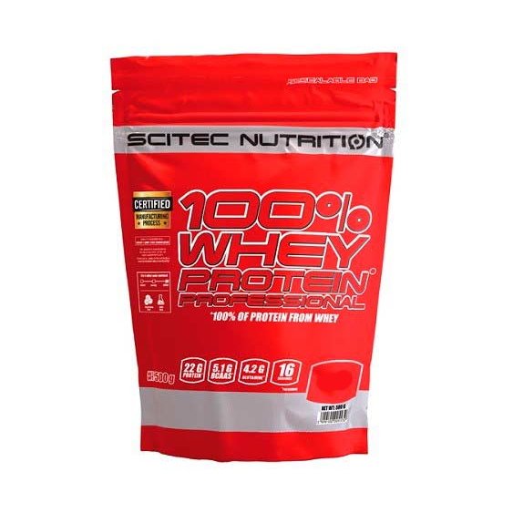 Протеин Scitec 100% Whey Protein Professional, 500 грамм Шоколад-орех,  ml, Scitec Nutrition. Protein. Mass Gain recovery Anti-catabolic properties 