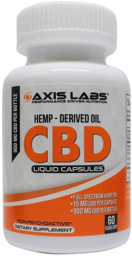 Axis Labs CBD 60 шт. / 60 servings,  мл, Axis Labs. Ноотроп. 