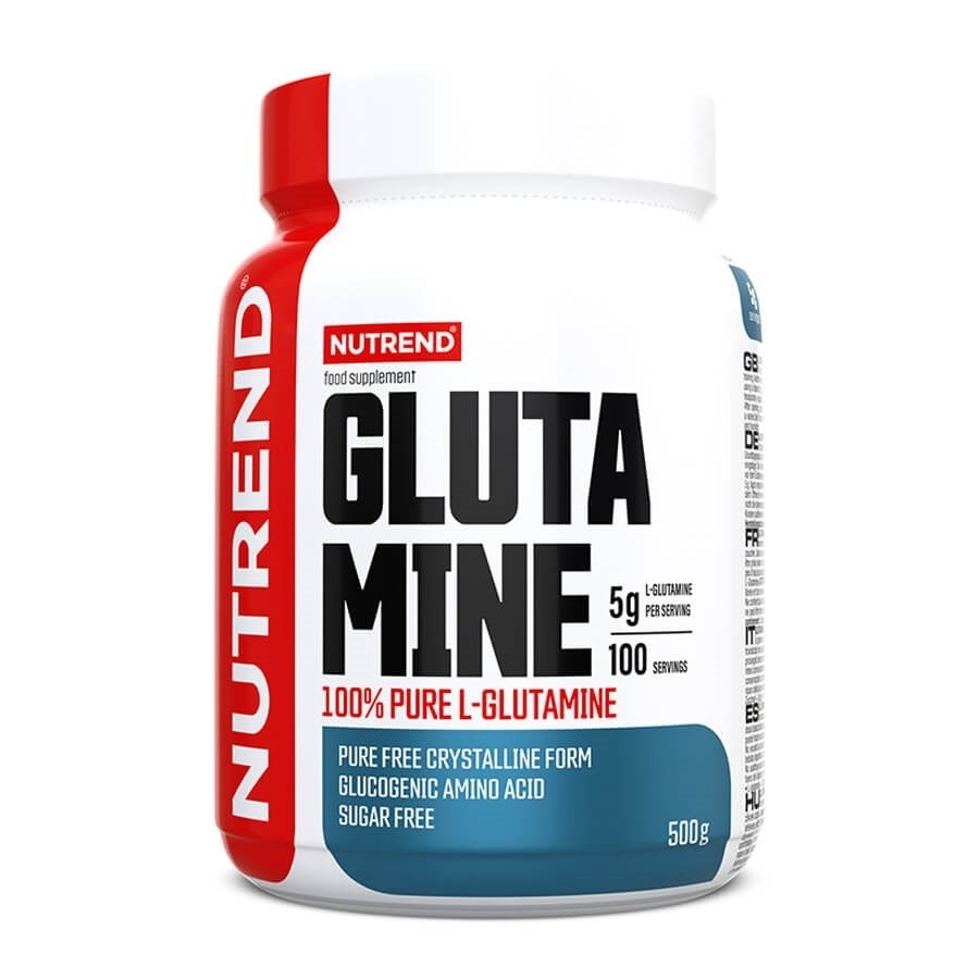 Аминокислота Nutrend Glutamin, 500 грамм,  мл, Nutrend. Аминокислоты. 
