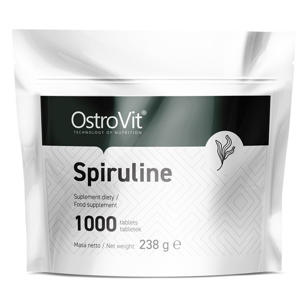 Натуральная добавка OstroVit Spiruline, 1000 таблеток,  мл, OstroVit. Hатуральные продукты. Поддержание здоровья 