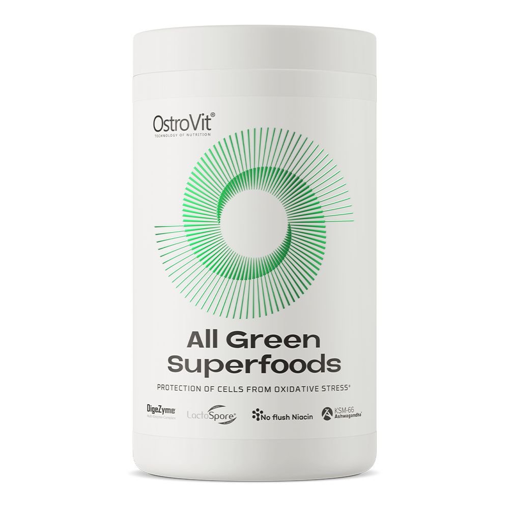OstroVit Натуральная добавка OstroVit All Green Superfoods, 345 грамм, , 345 
