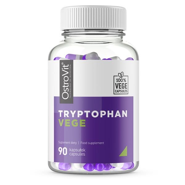 Аминокислота OstroVit Vege Tryptophan, 90 вегакапсул,  мл, OstroVit. Аминокислоты. 