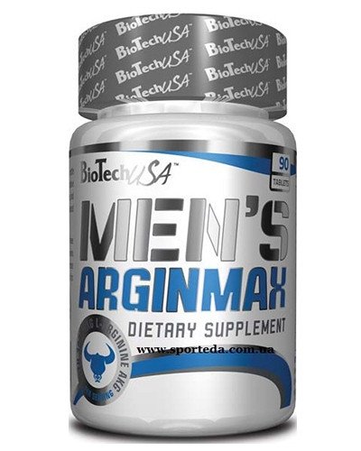 Men's Arginine Biotech 90 tabs,  ml, BioTech. Amino Acids. 