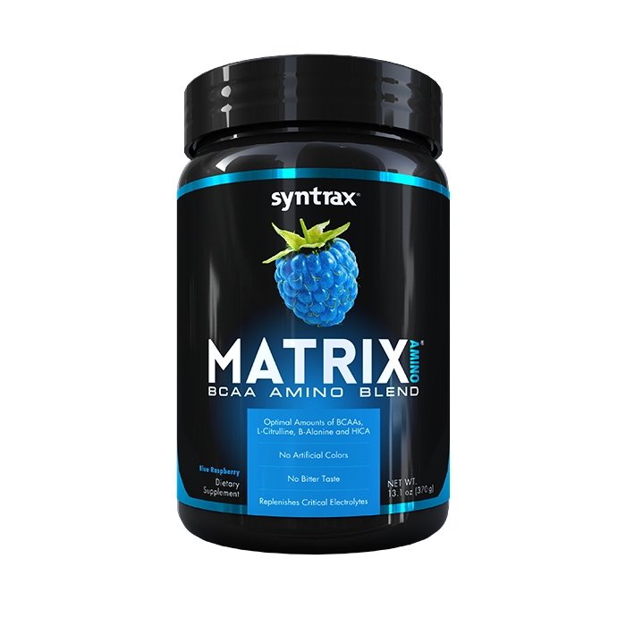 Syntrax Аминокислота Syntrax Matrix Amino, 370 грамм Ежевика, , 370  грамм