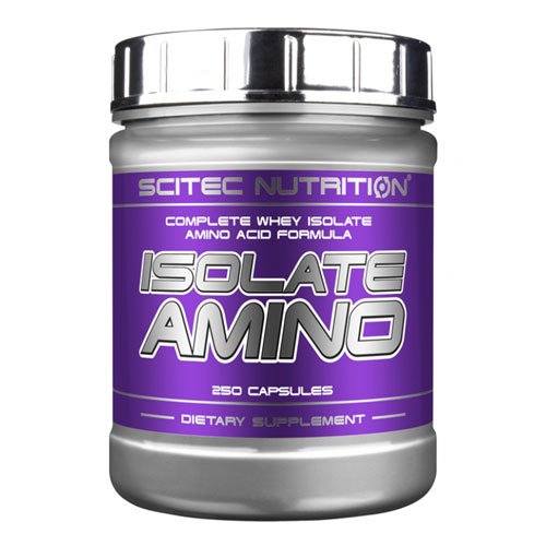 Scitec Isolate Amino 250 капс Без вкуса,  ml, Scitec Nutrition. Complejo de aminoácidos. 