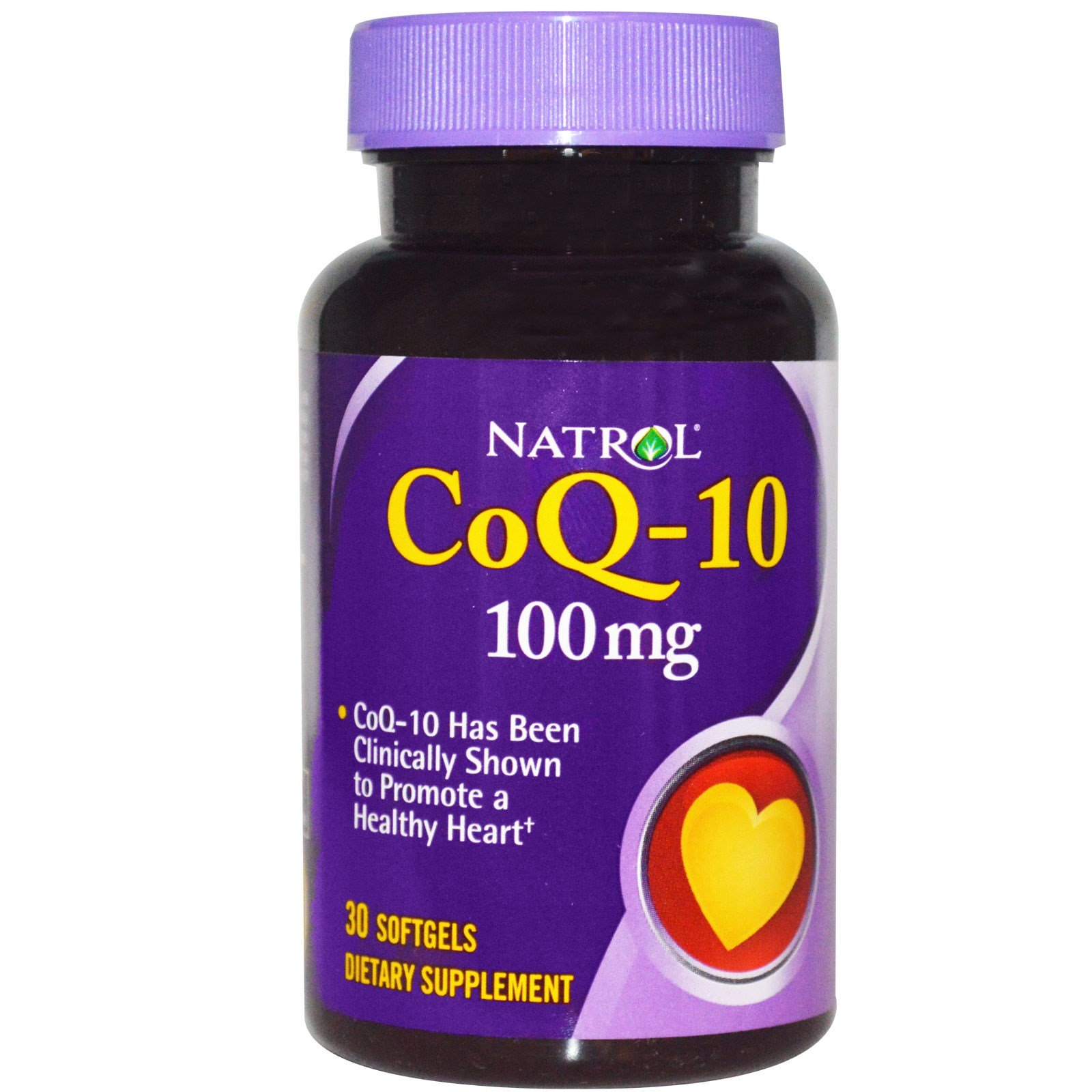 CoQ-10 100 mg, 30 piezas, Natrol. Coenzym Q10. General Health Antioxidant properties CVD Prevention Exercise tolerance 