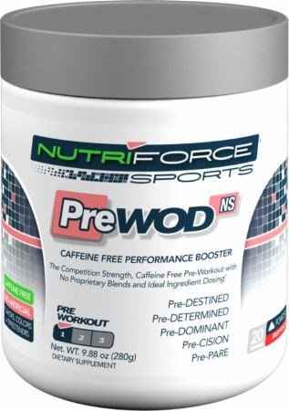 PreWOD NS, 280 g, Nutri Force. Pre Workout. Energy & Endurance 