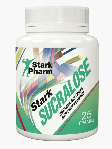 Stark Pharm Підсолоджувач сукралоза Stark Pharm - Sucralose 25 г, , 25 г 