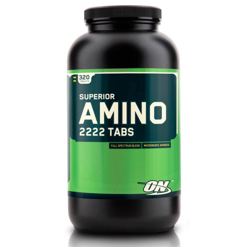 Аминокислота Optimum Superior Amino 2222, 320 таблеток,  мл, Optimum Nutrition. Аминокислоты. 